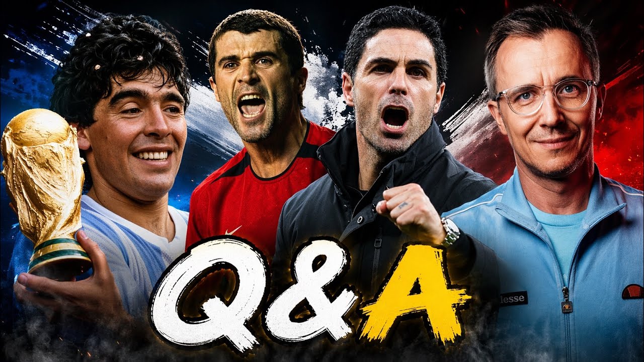 Q&A: ARTETA, MANCHESTER UNITED, TWITTER, TOSKANIA I KEANE VS VIEIRA