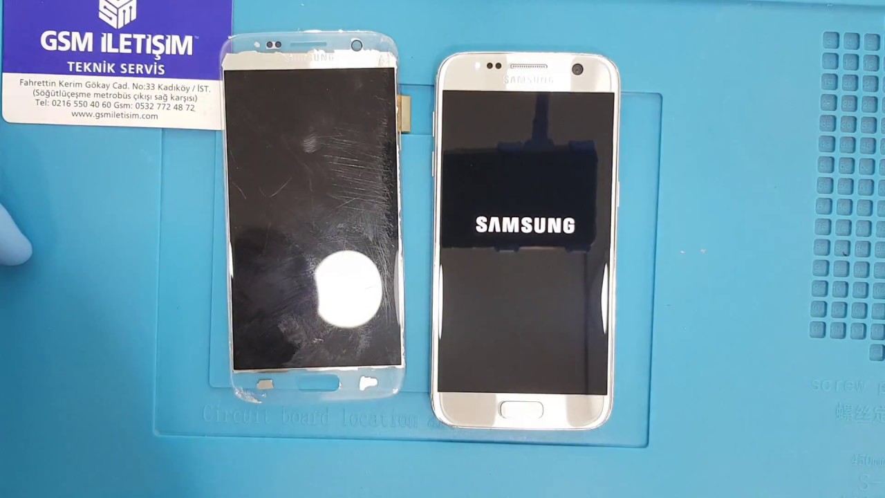 Samsung Galaxy S7 Ekran ve Arka Kapak Değişimi