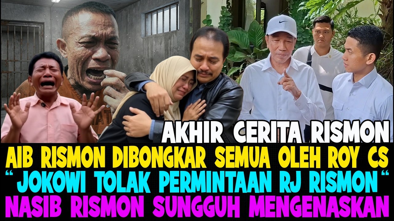 AKHIR CERITA RISMON..!! JOKOWI TOLAK RJ RISMON 😂 ROY SURYO CS BONGKAR AIB RISMON YANG TERSEMBUNYI 😱😱