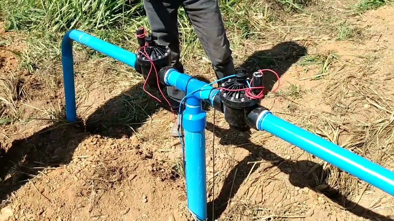 Implantação do projeto de Irrigação com Aspersor LF2400 da RainBird