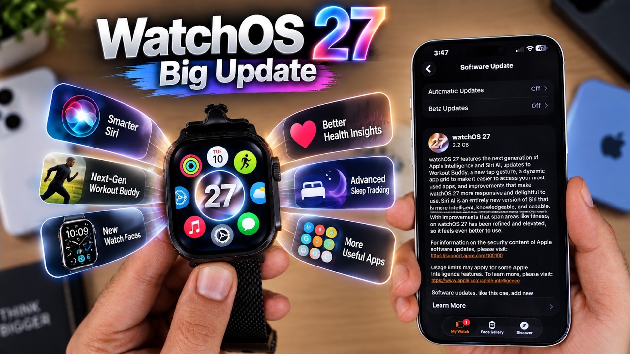 WatchOS 27 Released | Big New Features