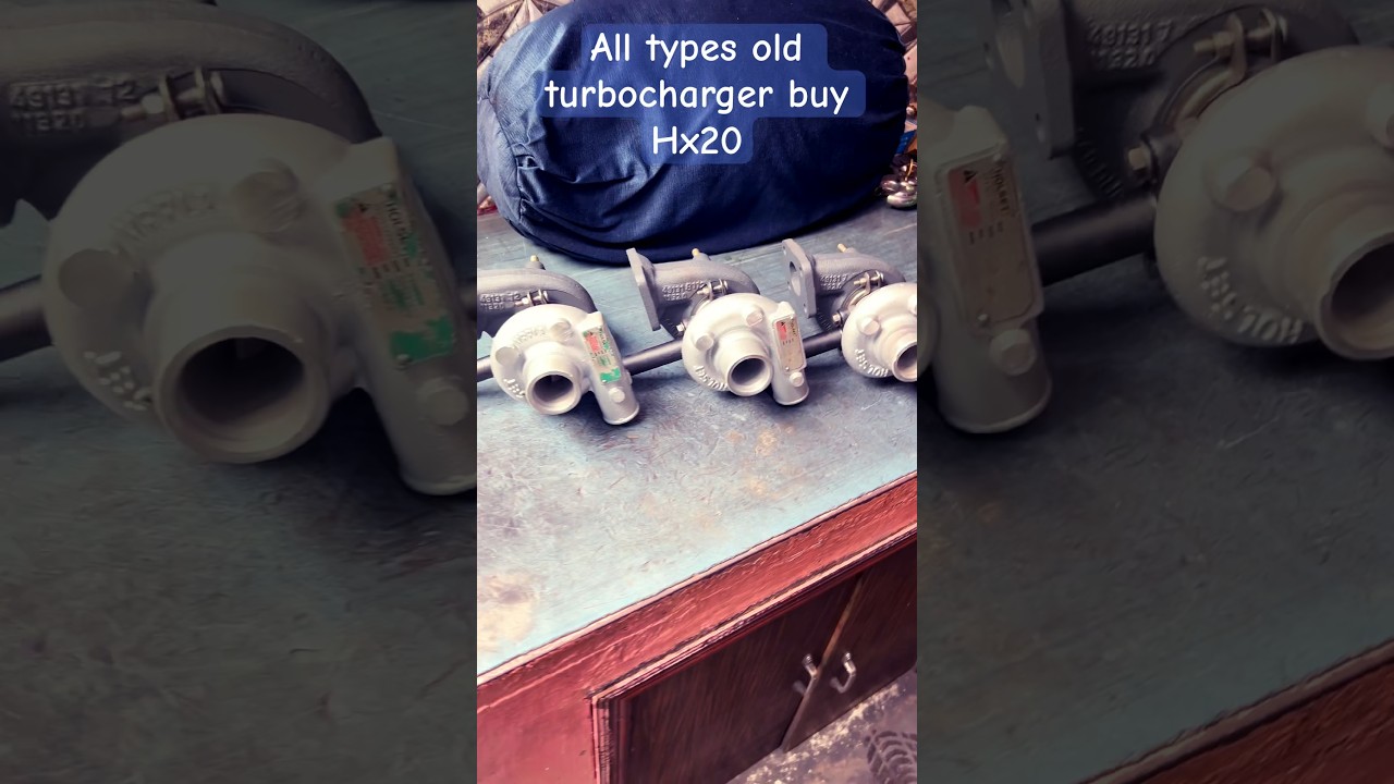 how to install turbo in diesel tractor engine  Hx20 turbocharger #automobile #turbo #service #hx20