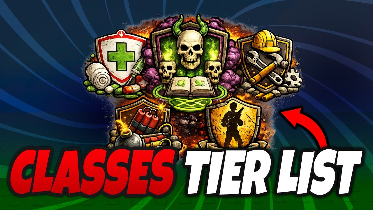 BEST CLASSES in SURVIVE ZOMBIE ARENA Roblox - Tier List Guide