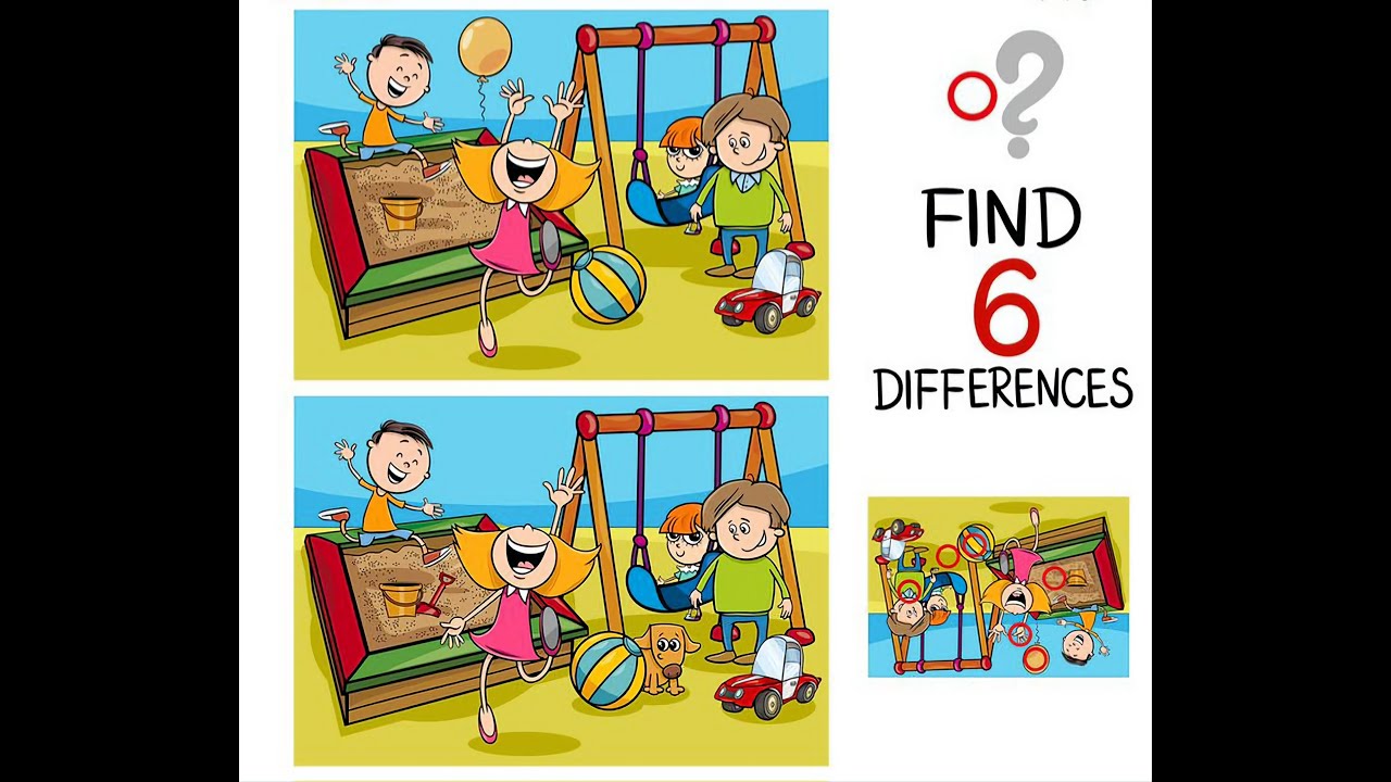 Spot the Differences , Brain Games - Video#020301 #FindTheDifference #SpotTheDifference