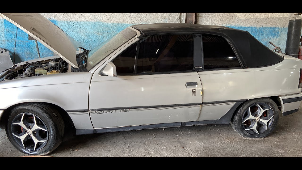 Início do projeto do Kadet GSI Conversível 1993 abandonado