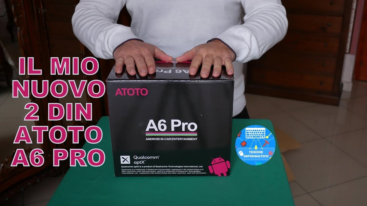 È arrivato il mio nuovo 2DIN ATOTO A6 PRO