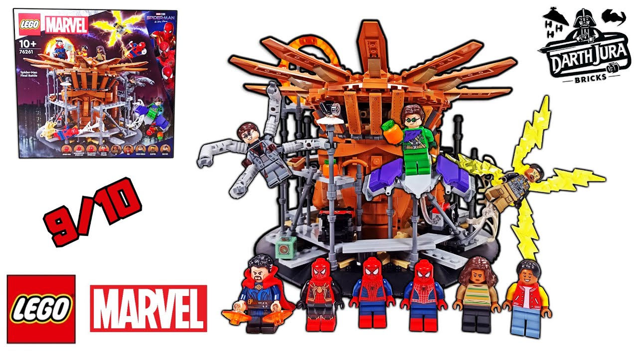 LEGO Marvel 76261 SPIDER-MAN FINAL BATTLE Speed Build & Visual Review
