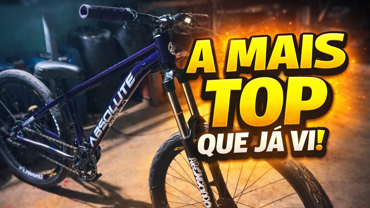 🚨ESSA BIKE ME SURPREENDEU !!! A mais top que já vi
