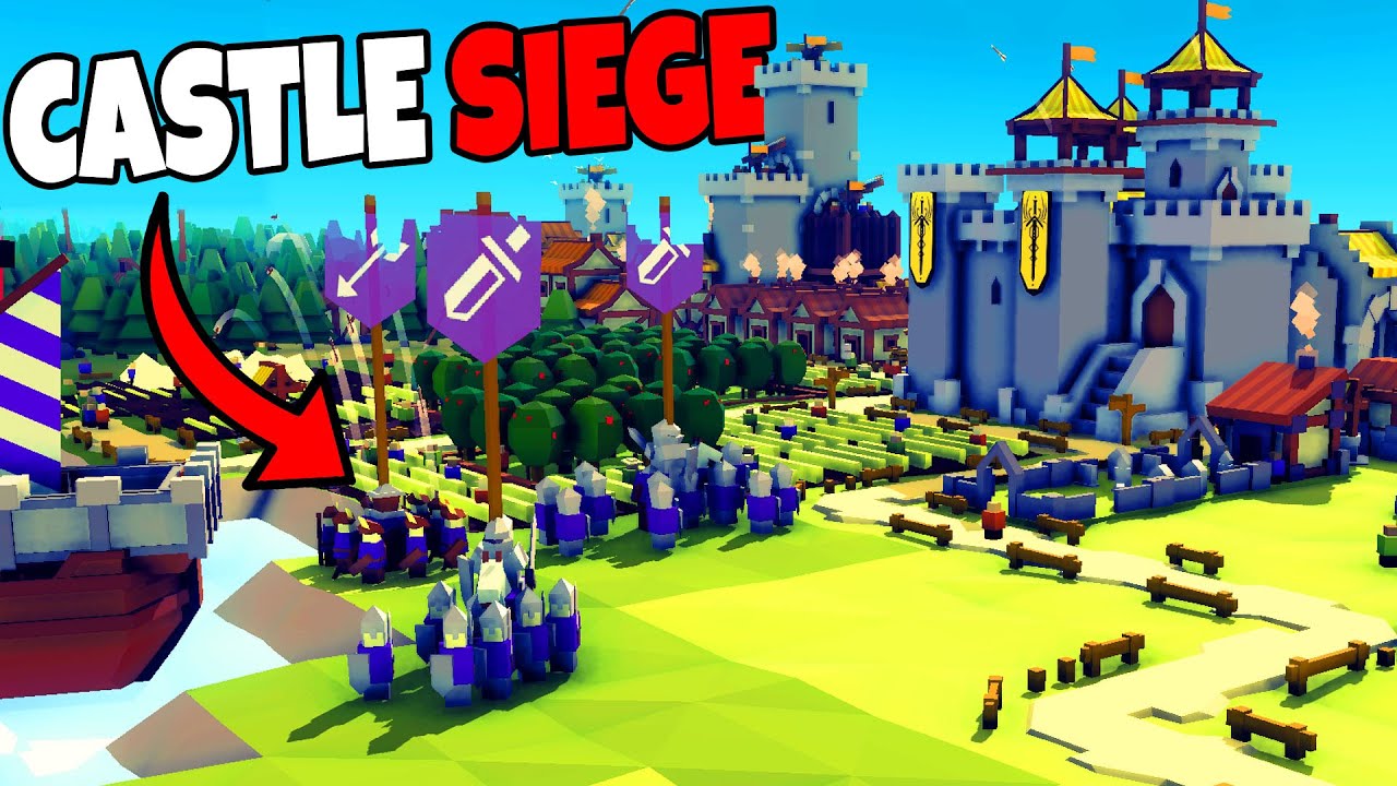 War Party Lays Siege to NEW CASTLE WALLS! - Kingdoms and Castles