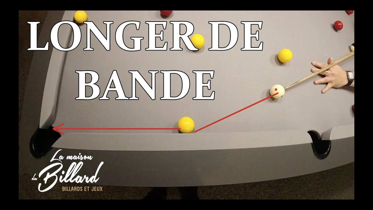 Cours billard longer de bande