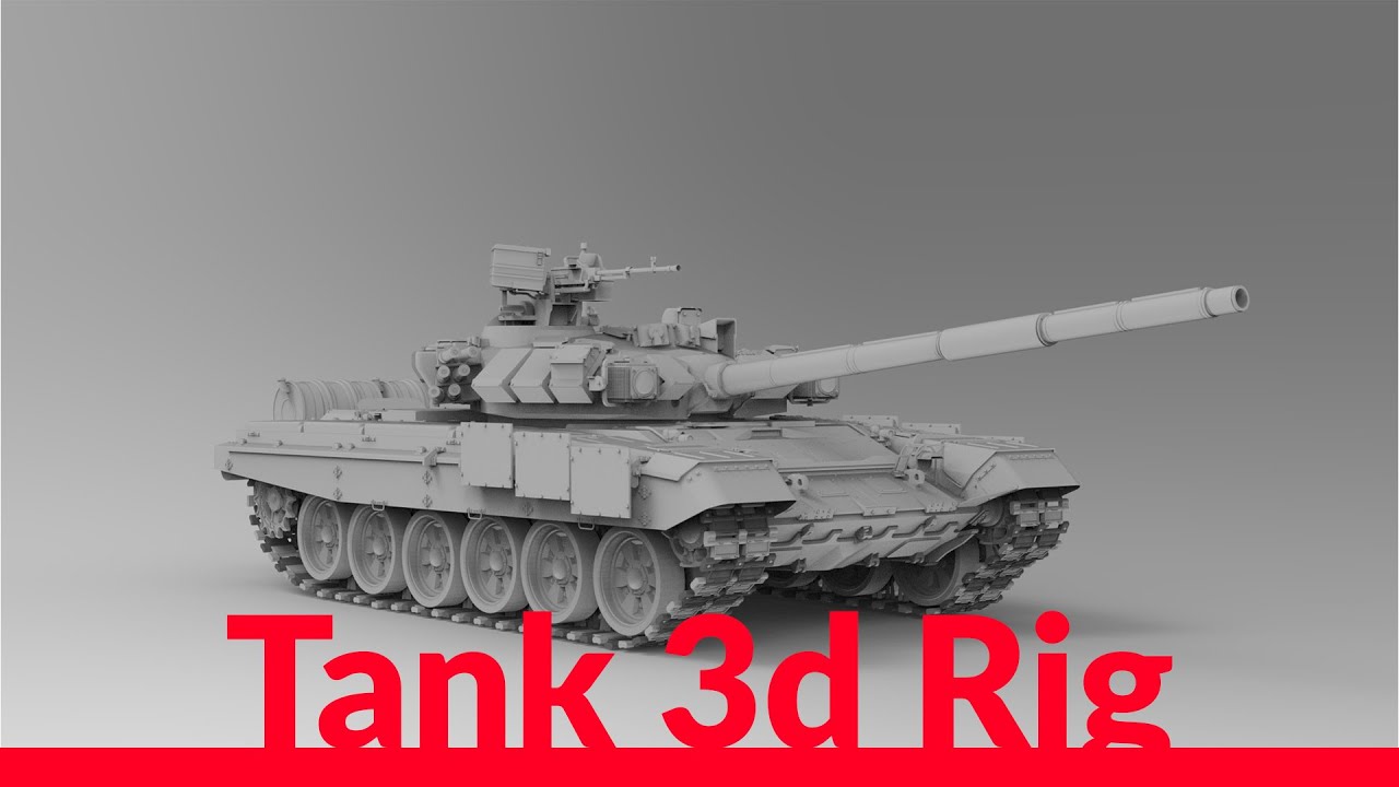 3d Tank Rigging Test Vol 1.0 || MAYA || Demoreel