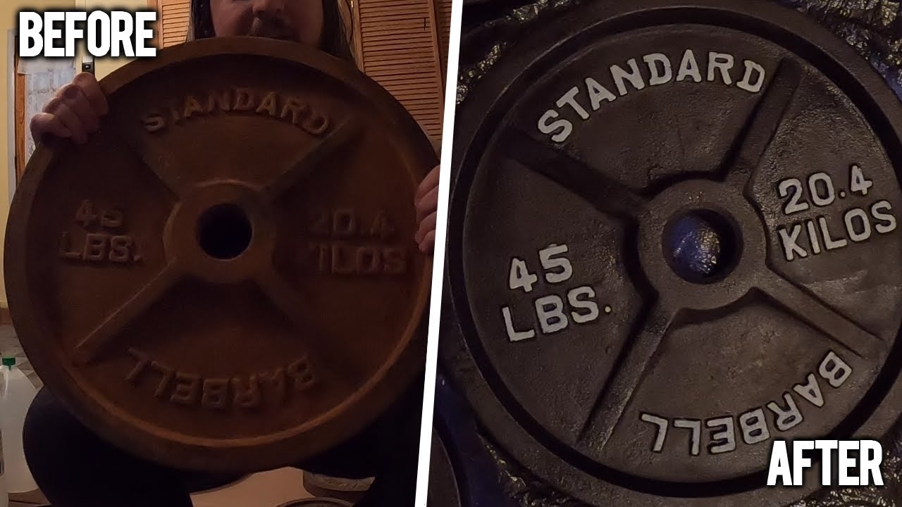 Restoring Cheap Facebook Marketplace Weight Plates