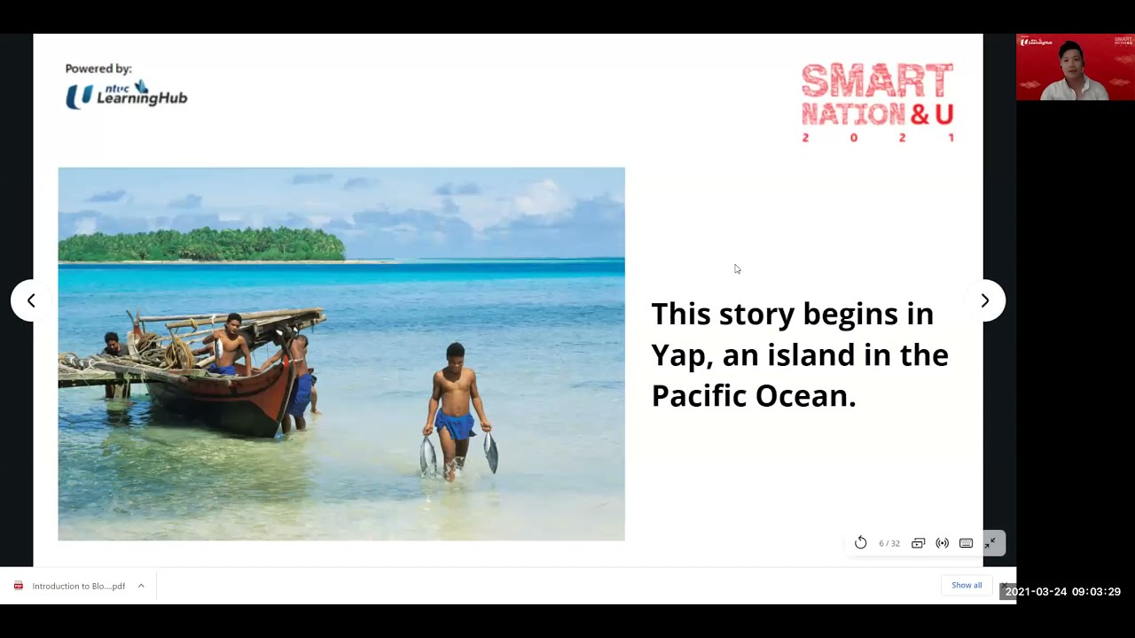 Smart Nation Webinar - Blockchain and how it is revolutionising the world