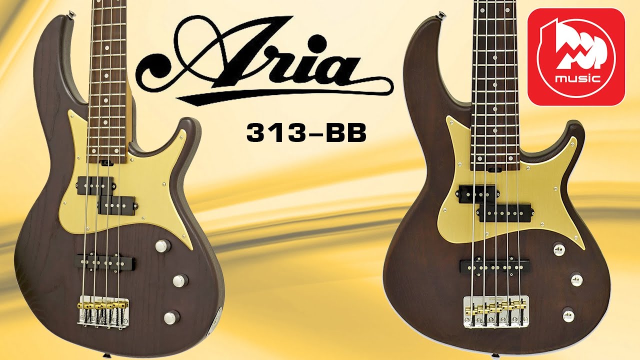 Бас-гитары ARIA 313-BB/5 и ARIA 313-BB (датчики PJ)