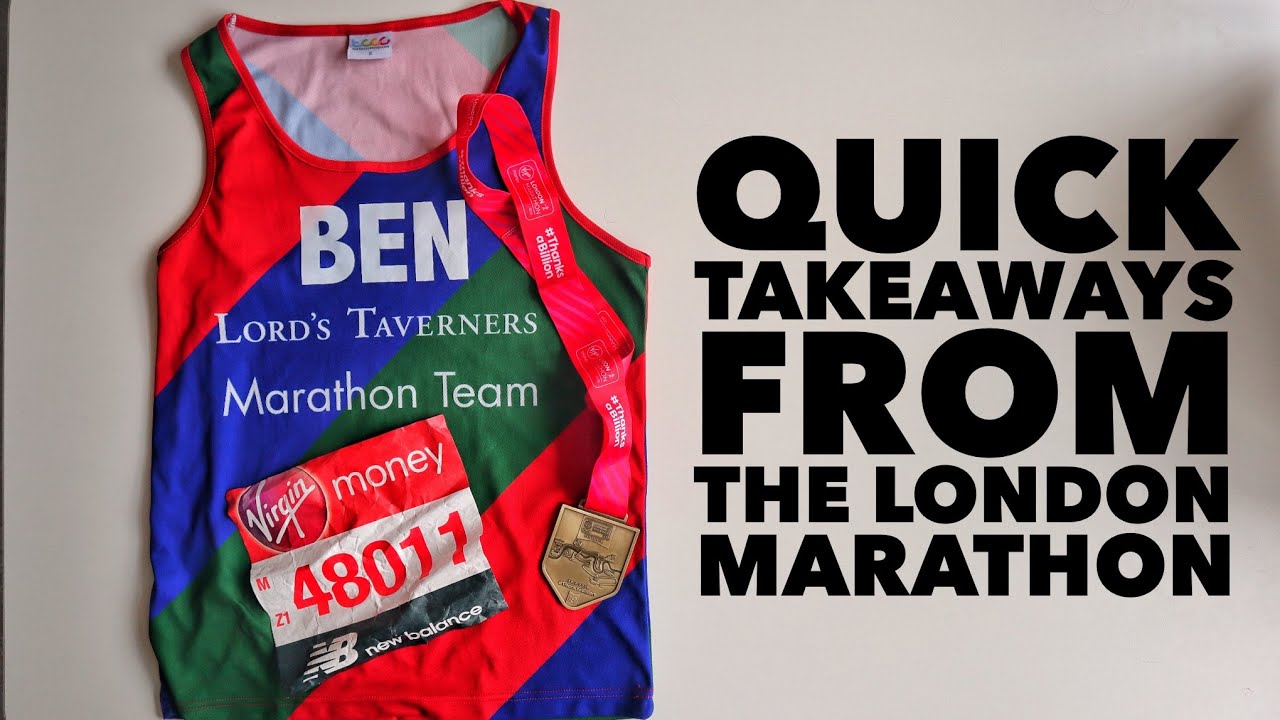 London Marathon Quick Tips