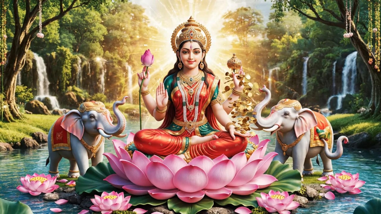 Śrī Sūktam  Ancient Vedic Chant for Wealth, Peace & Prosperity Cinematic Meditation