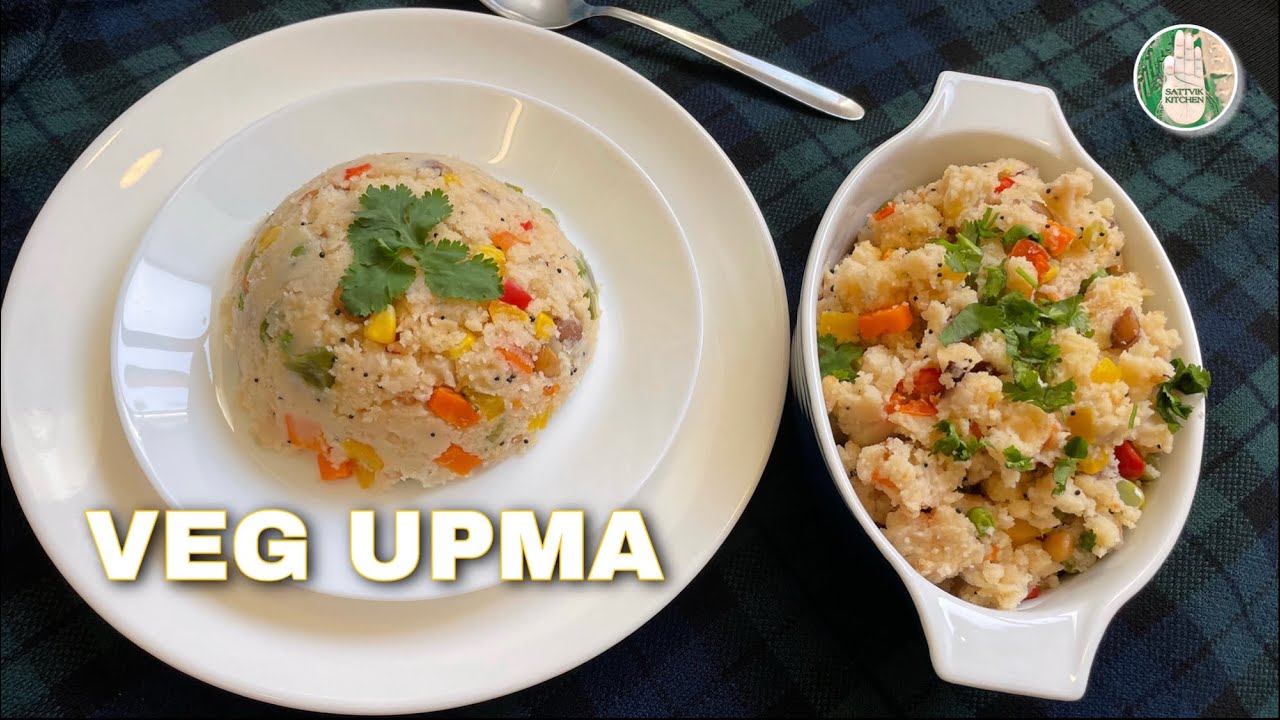 VEG UPMA  / वेज उपमा વેજ ઉપમા EASY QUICK  / Healthy BREAKFAST idea / Breakfast Recipes / Nashta