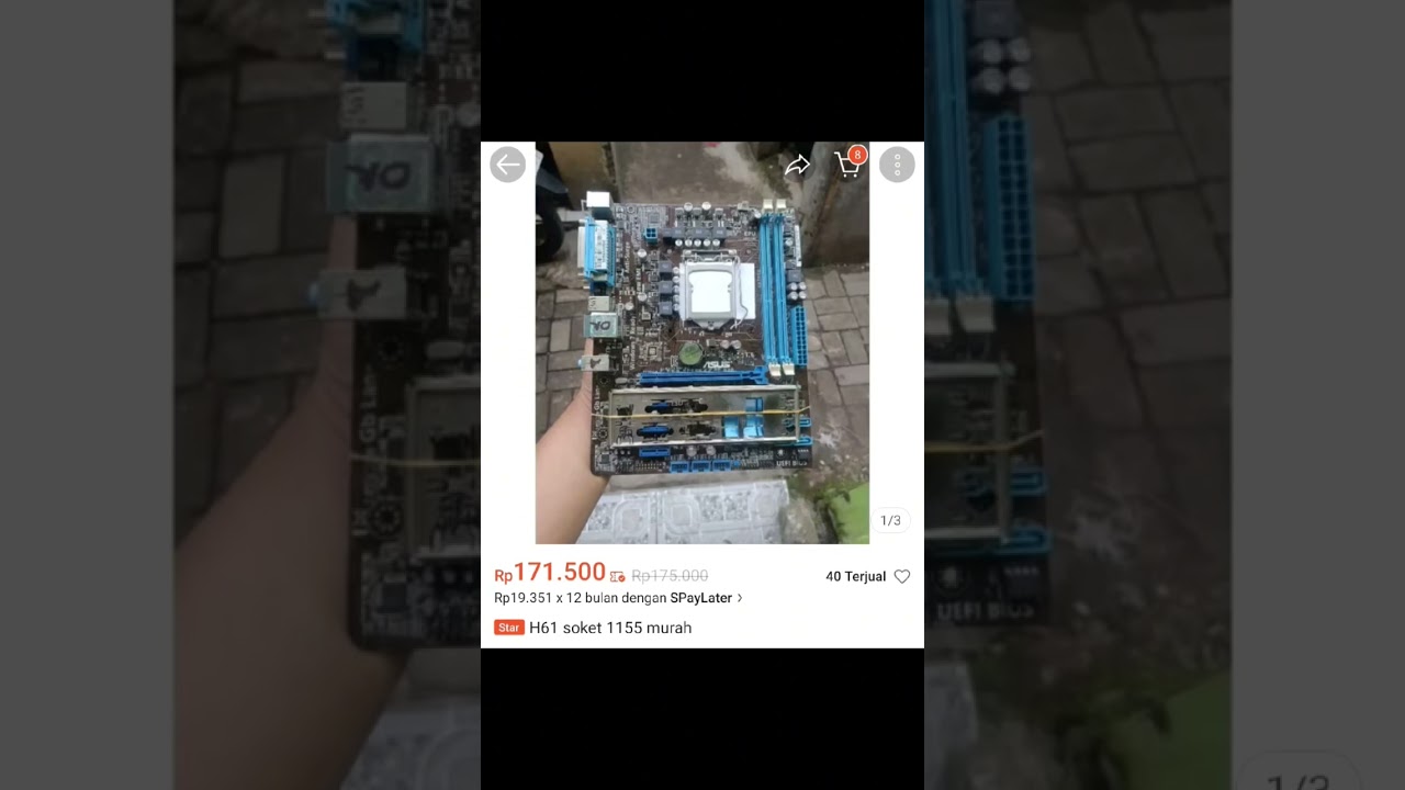 Rakit PC 1 juta pakai prosesor i5 #computer #rakitpc #laptop