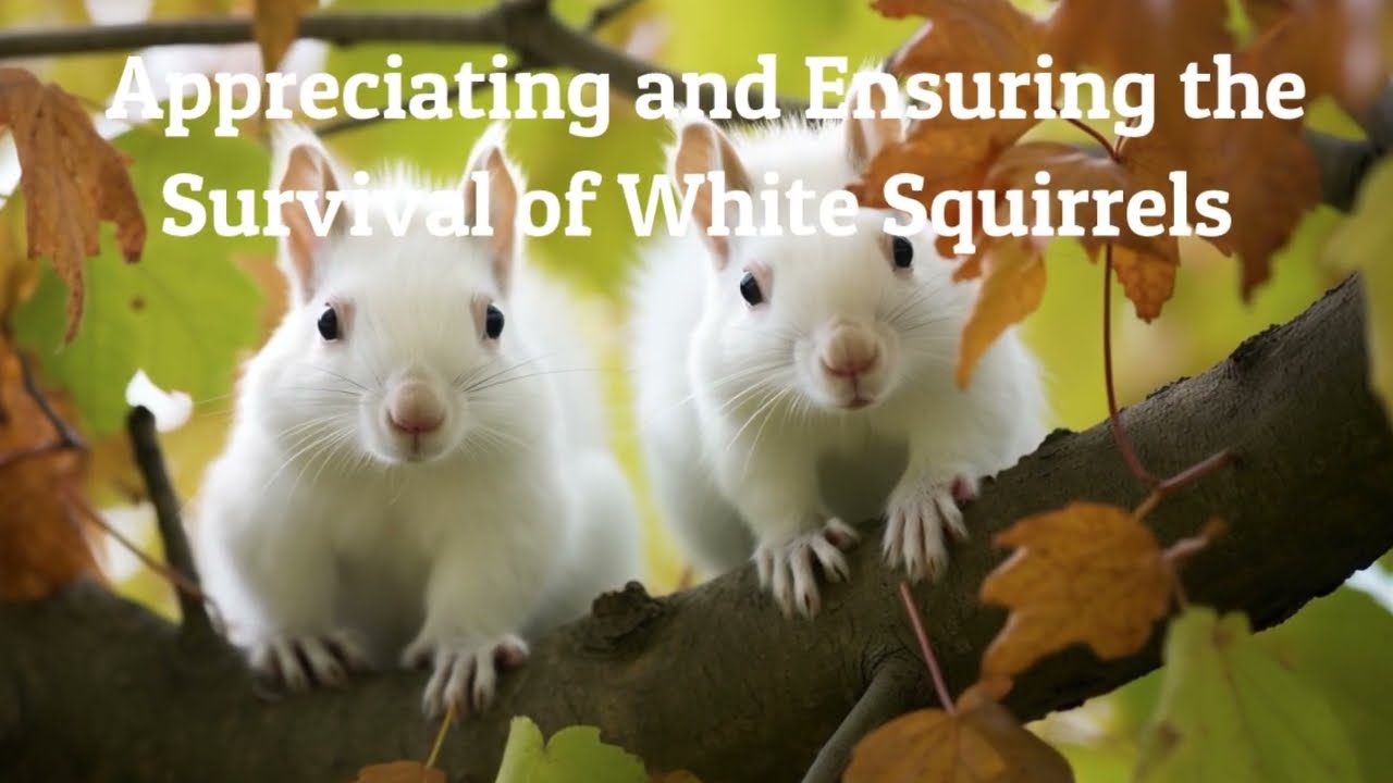 The Incredibly Rare And Intriguing White Squirrel.  Where to see them?