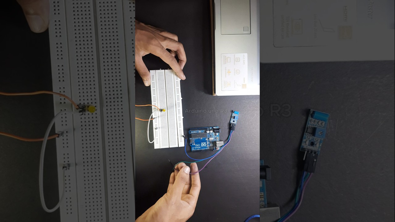✨ New Video Out!📌 SW-420 Vibration Sensor with Arduino Uno R3 | LED Alert Project