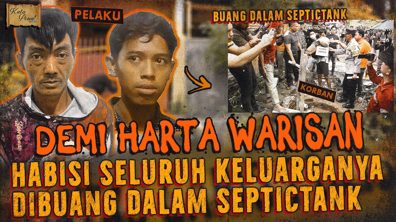 DEMI HARTA ! ANAK DURHAKA HABISI SELURUH KELUARGANYA DI WAY KANAN LAMPUNG