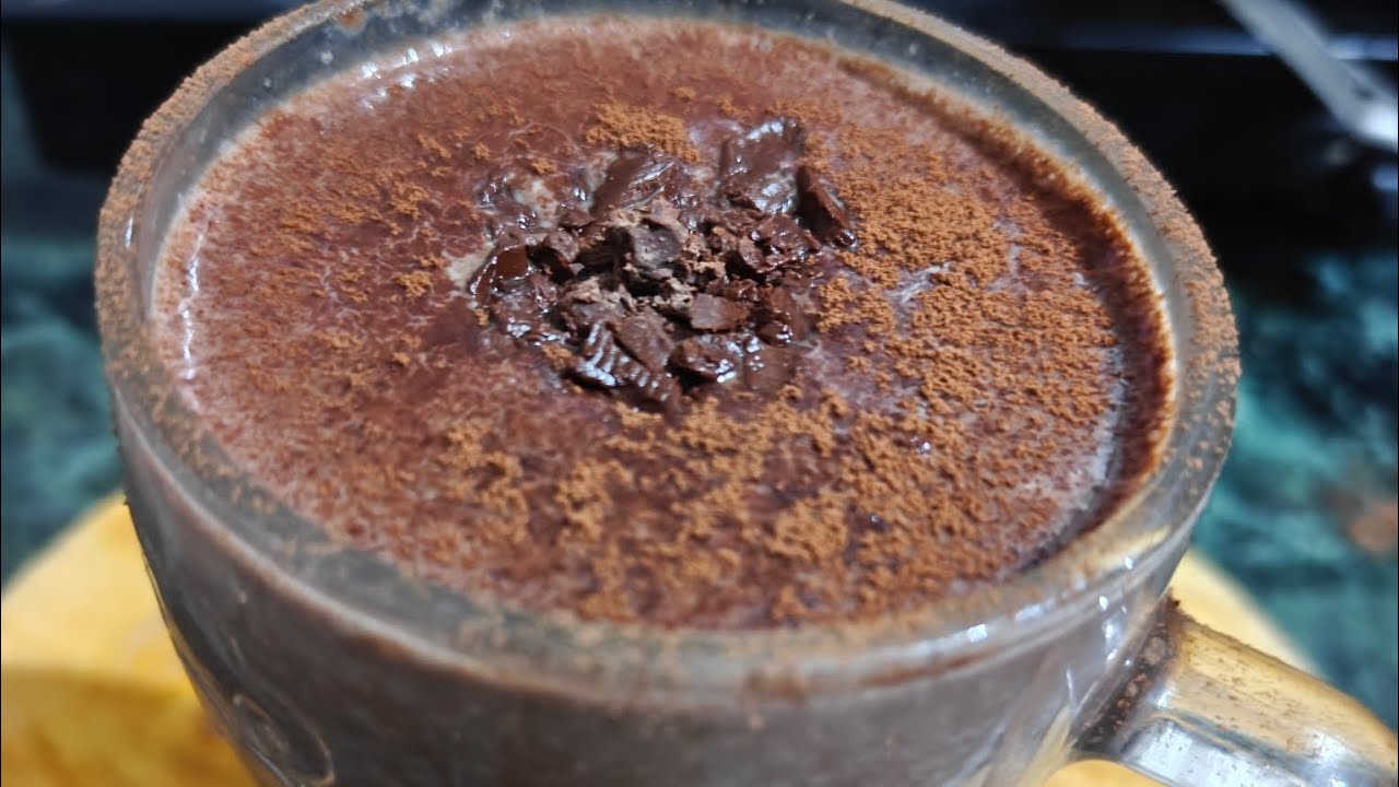 Hot Chocolate Recipe at Home | Cafe style Creamy & Thick Hot Chocolate | Winter Special Drink 