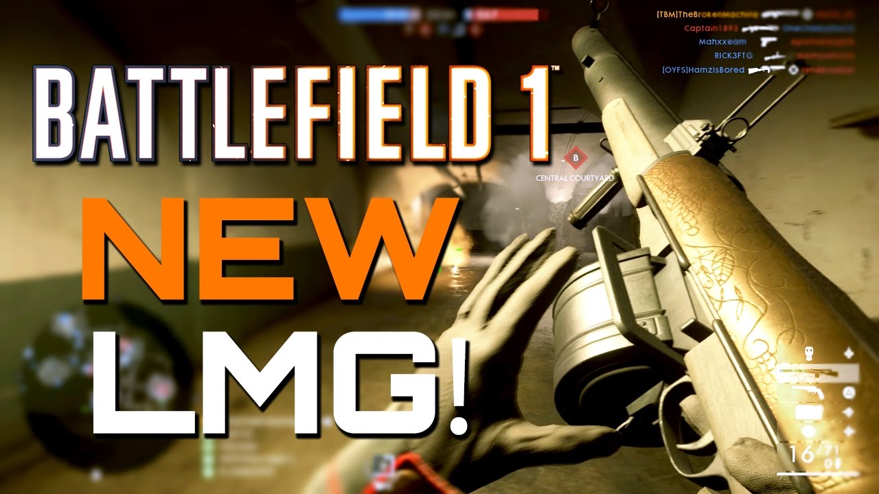 Battlefield 1: The New Huot Automatic Optical - 46 Kills MVP (PS4 PRO Multiplayer Gameplay)