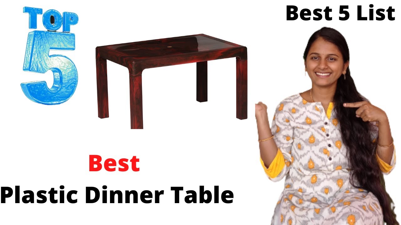 ✅ Top 5 :Best Dinner Tables || Best Plastic Dinner Tables to buy