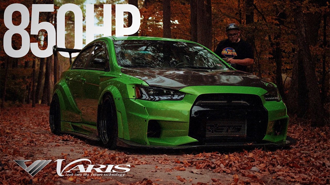 850HP Varis Widebody Evo X Part 4 | Navaevo757 | Canon Eos R10 (4K)