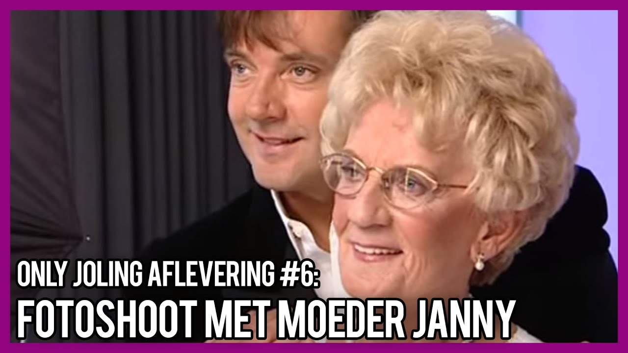 ONLY JOLING AFLEVERING #6: FOTOSHOOT MET MOEDER JANNY - GERARD JOLING