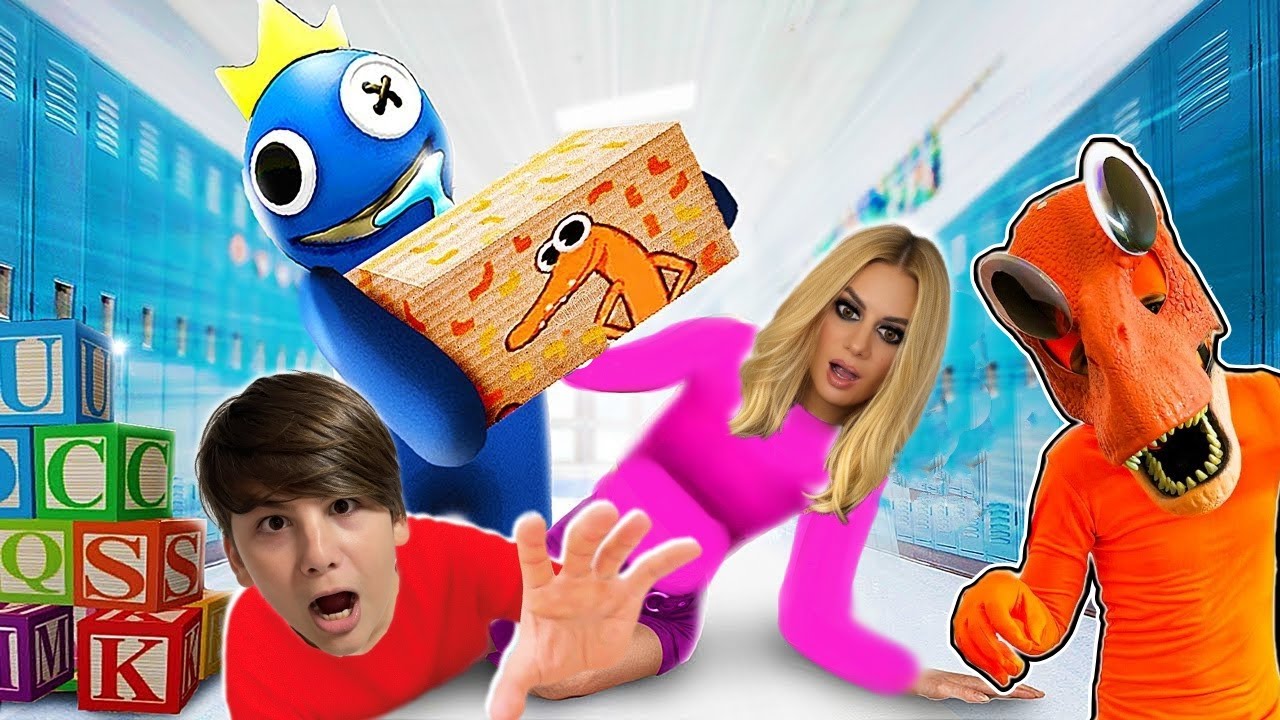 ΧΑΘΗΚΑΜΕ ΣΤΟ ΧΑΡΤΙΝΟ ΕΡΓΟΣΤΑΣΙΟ ΤΟΥ RAINBOW FRIENDS CHALLENGE !