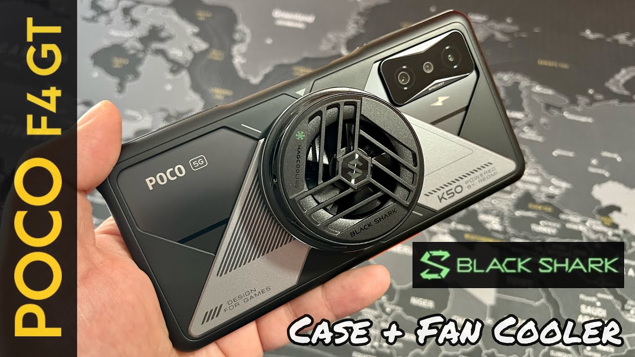 POCO F4 GT - The best Case / Black Shark Fun Cooler (Xiaomi)