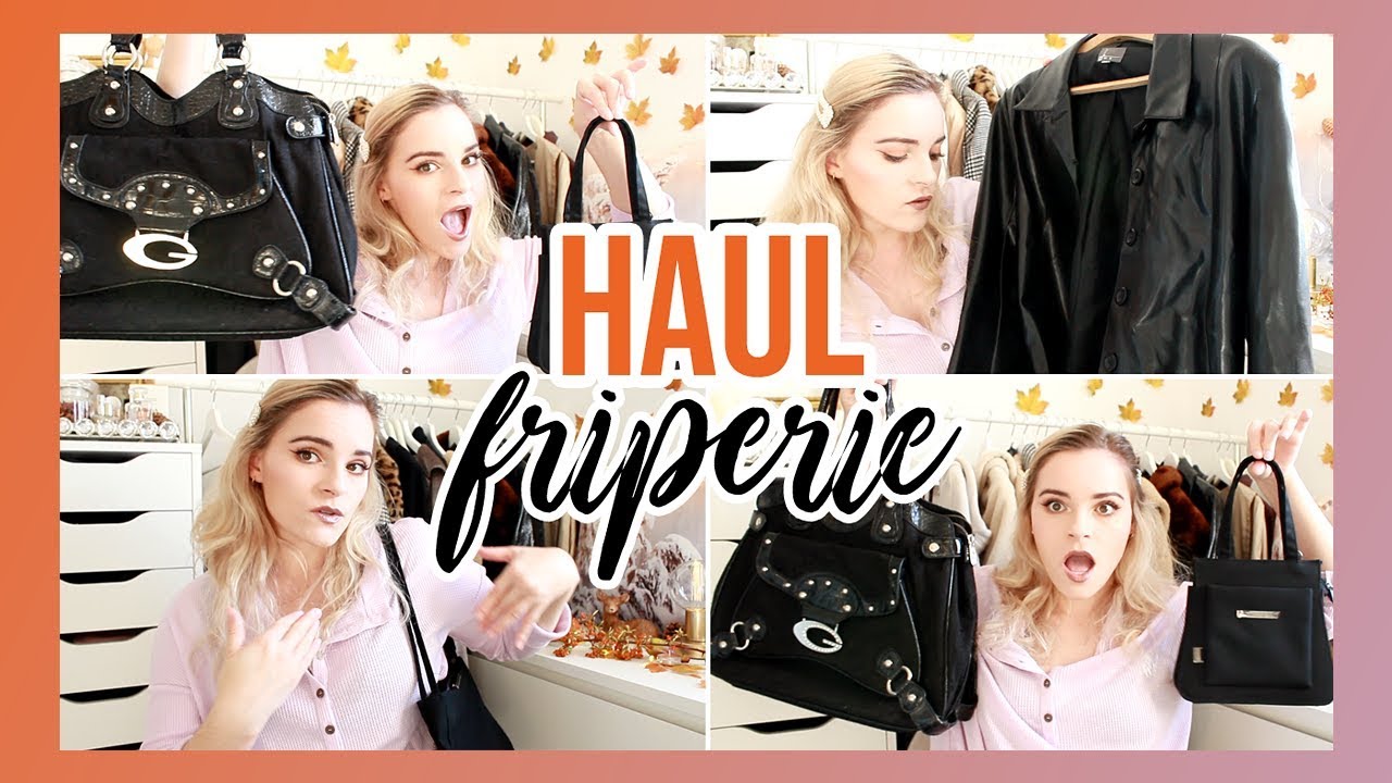 HAUL FRIPERIE SACS A MAIN OCTOBRE 2019