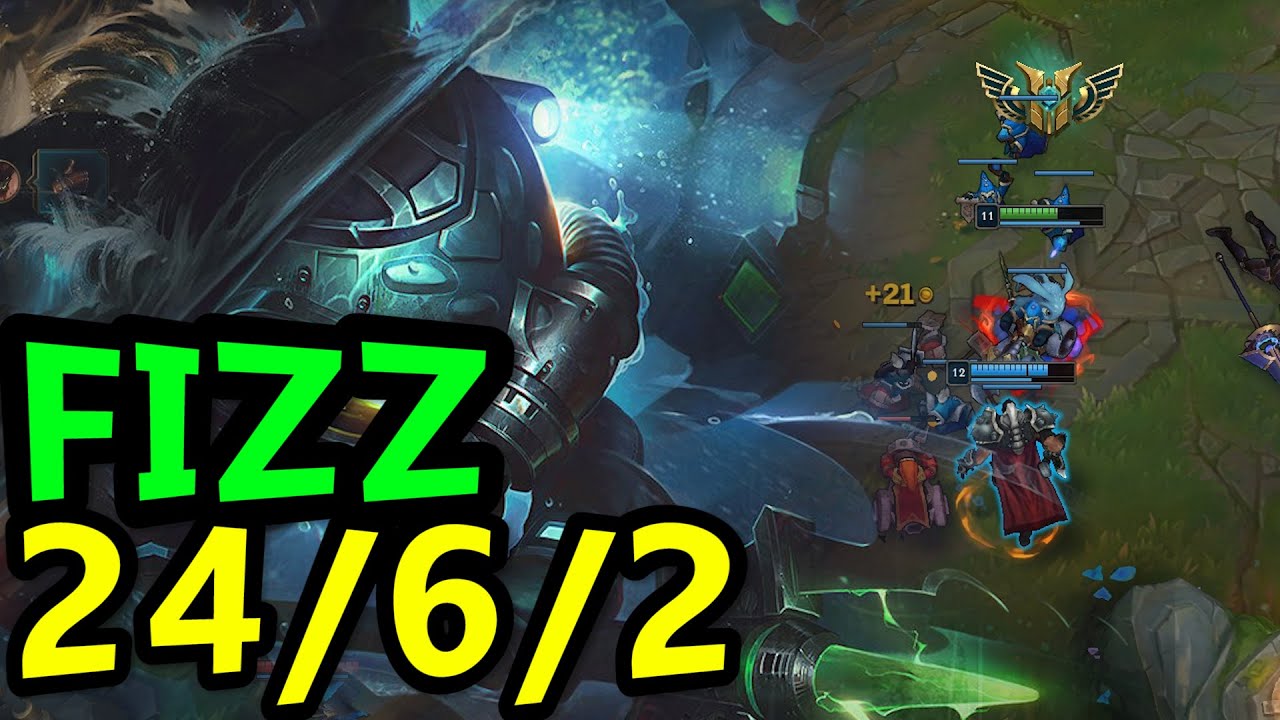 FIZZ MID | THE REAL GOD OF THE SEA IS FIZZ | LEAGUE OF LEGENDS