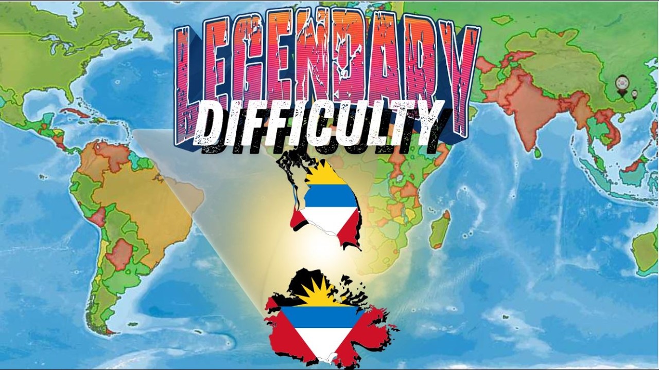 Can We Conquer The World As Antigua And Barbuda? {LEGENDARY Difficulty] | DummyNation