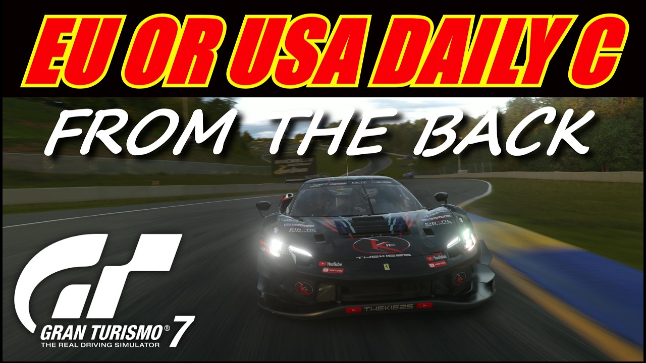 🔴 Gran Turismo 7 - Codzienne C z tyłu - UE czy USA, Ty decydujesz