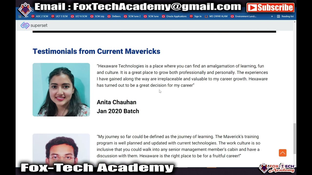 Hexaware Hiring! | Hexaware off campus hiring | 2022 | Fox Tech Academy