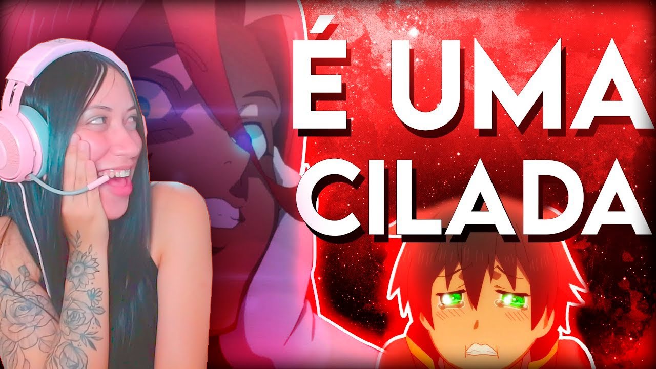 (O MDS KKK ) REACT - &Eacute; UMA CILADA - ZUEIRA ANIME - AKACHI BR