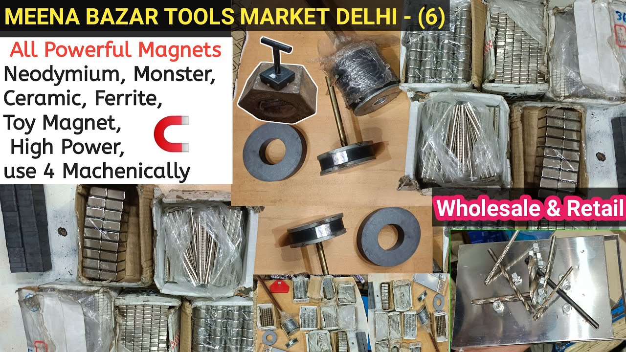 सभी तरह के Powerful Magnets 🧲Neodymium, Monster, Toy, Ceramic, Ferrite Magnet 🧲 Etc.