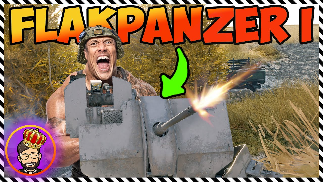 The-Rock-Panzer I 💢• Event Flakpanzer I SPAA in Enlisted • MeAdmiralSTarks