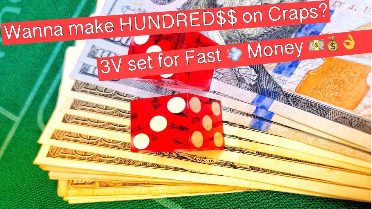 Dice Control:(6&8) Make hundred$$ using the 3V set.