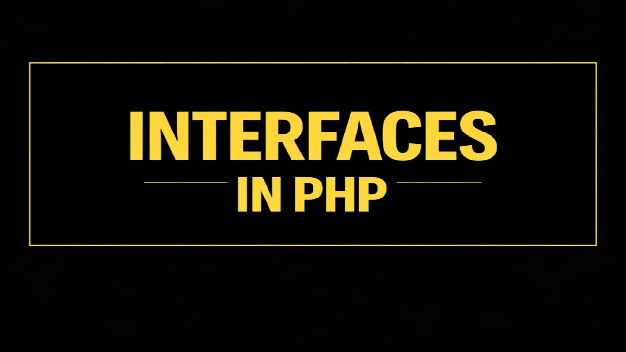 Interfaces in php