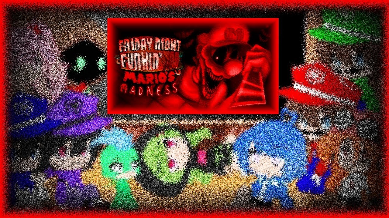 Smg4 Crew reacts to fnf {Mario's Madness v2} part 2/???