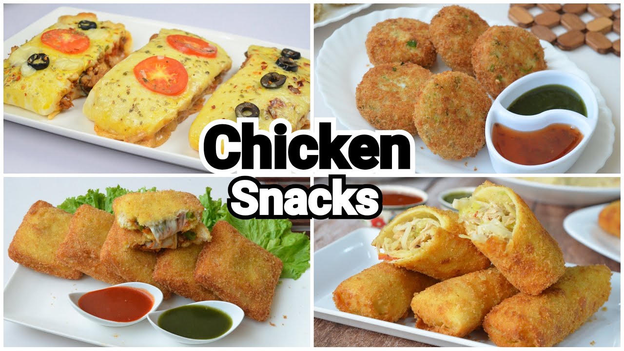 TOP 5 Chicken Snacks of YES I CAN COOK