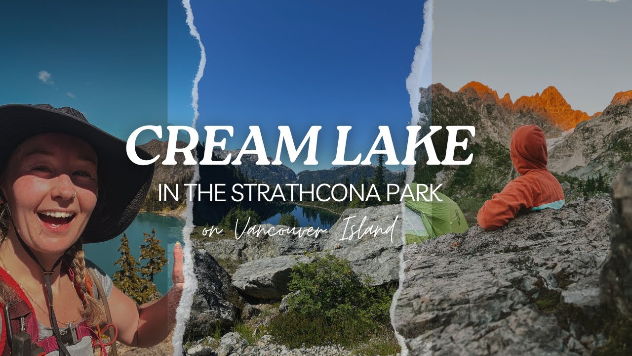 Solo Hike to Cream Lake in the Strathcona Park, 32KMS ⛰️☀️