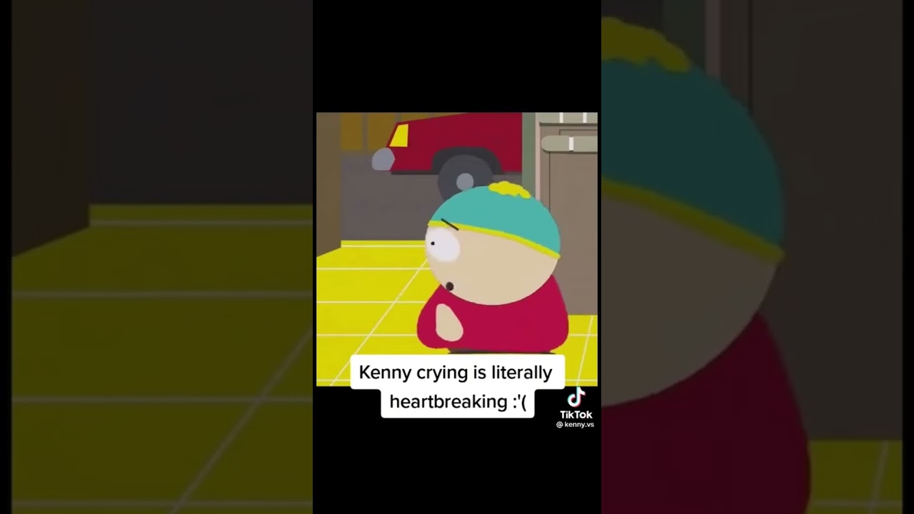 Kenny crying sad 🥺 