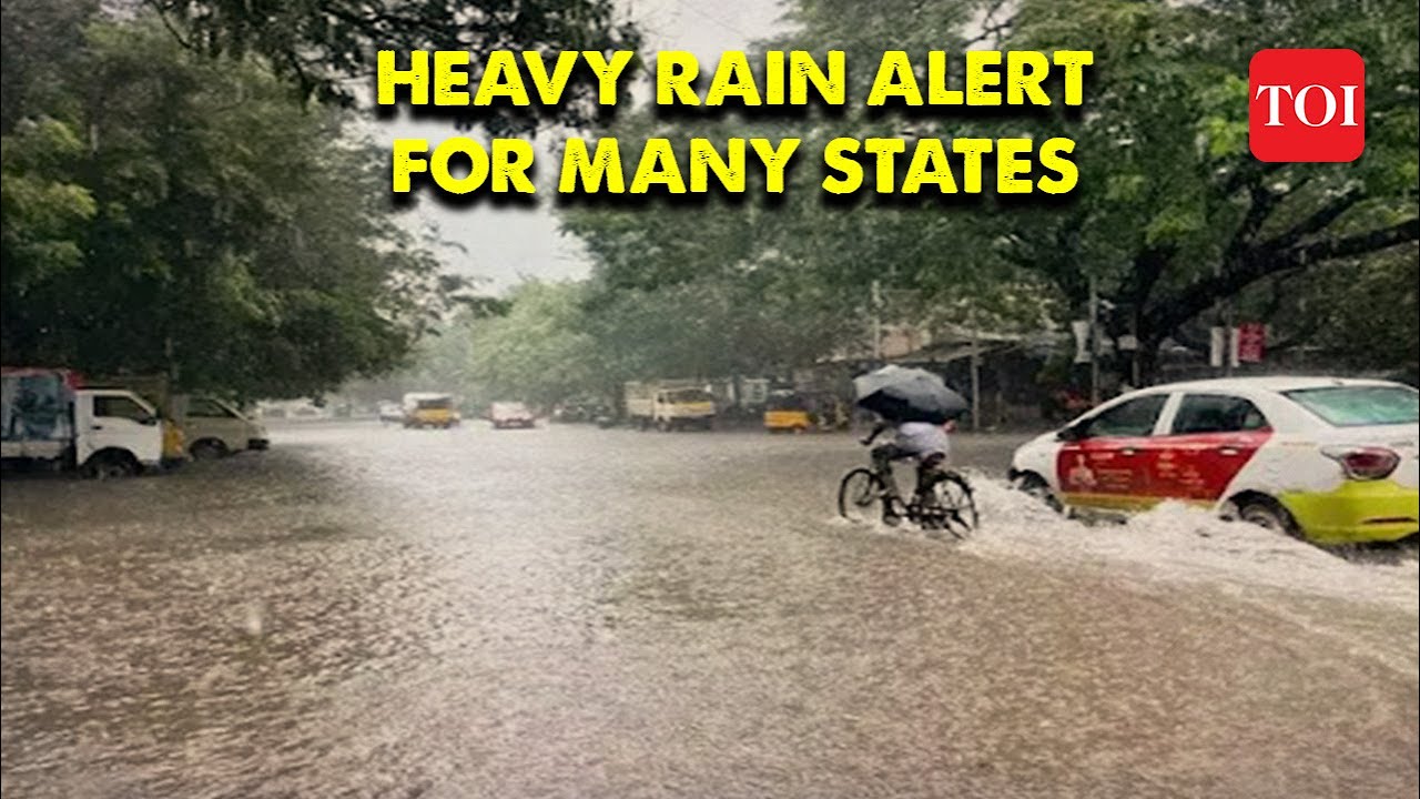 Nationwide Rain Alert: IMD issues Heavy Rain Warning for these States | Delhi Experiences Heavy Rain