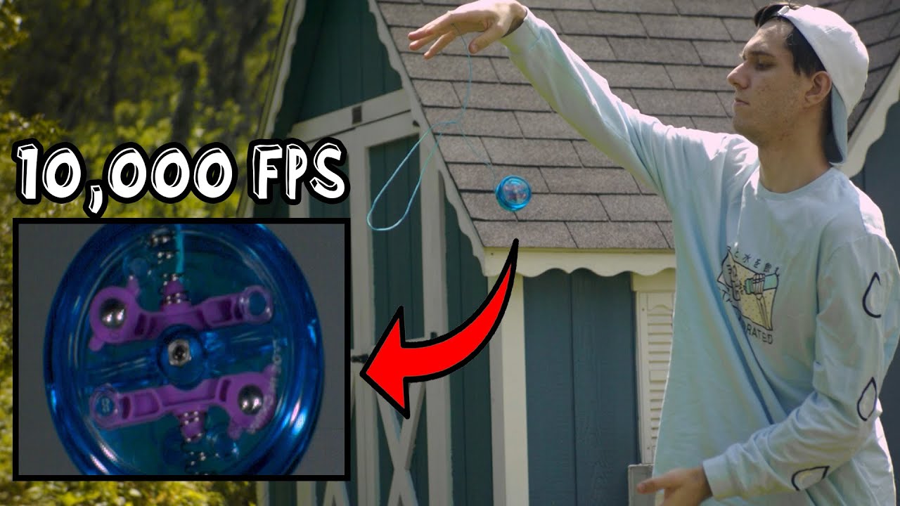 National Yo-Yo Day! - How Does a Auto Return Yo-Yo Work in Slow Motion?