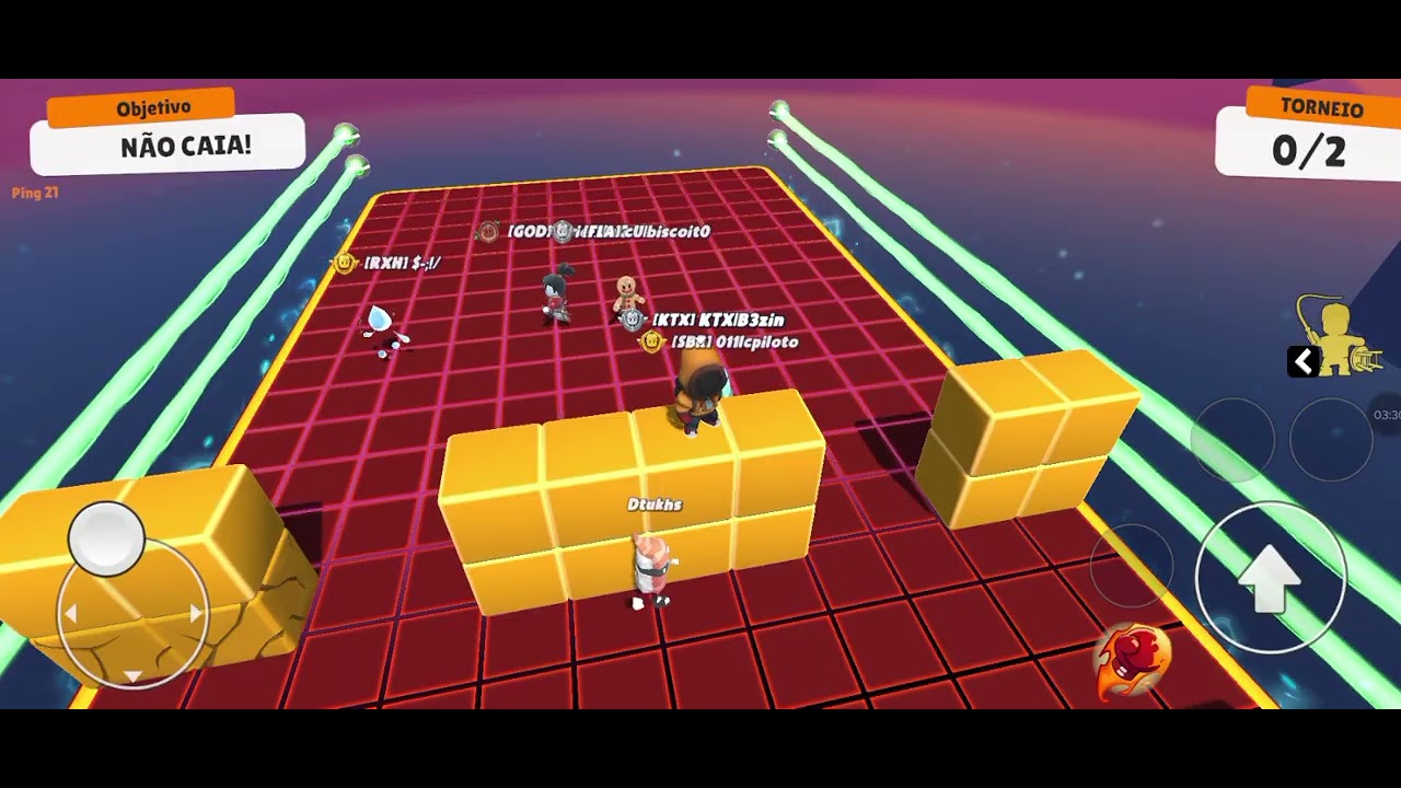 Jogando Stumble Guys( tentando ganhar uma partida) 