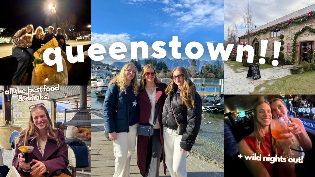 A WEEKEND IN QUEENSTOWN- ditching uni, crazy nights out & best food + drinks!